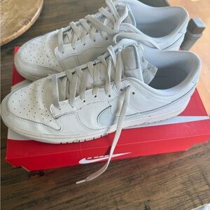 Nike Dunk Low Retro- pure white